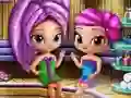 Игра Glittery Genies Realife Sauna онлайн