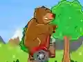 Игра Bear on a Scooter онлайн