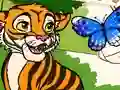 Игра Color Me Jungle Animals онлайн