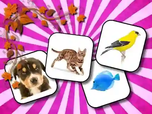 Игра Animals Memory онлайн