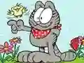 Игра Garfield Jigsaw Puzzle онлайн