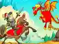 Игра Knight And Dragons онлайн
