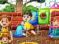 Игра Playing Kids Jigsaw онлайн