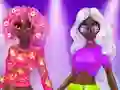 Игра Princess Incredible Spring Neon Hairstyles онлайн