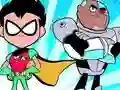 Игра Teen Titans Jigsaw онлайн
