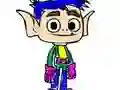 Игра Back To School: Titans Coloring Book онлайн