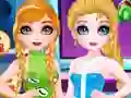Игра Princesses Trendy Social Networks онлайн