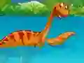 Игра Dinosaurs Jigsaw Deluxe онлайн