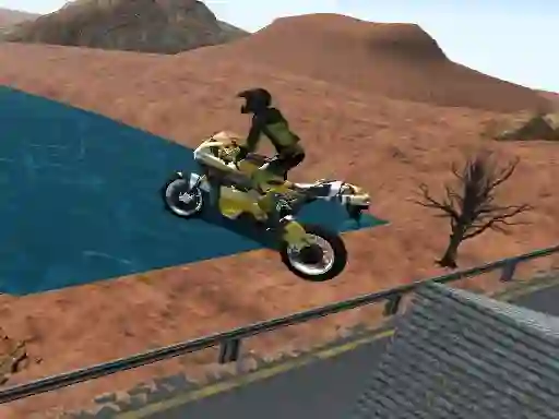 Игра Highway Traffic Bike Stunts онлайн