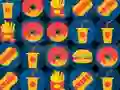 Игра Fast Food Match 3 онлайн