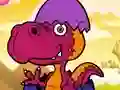 Игра Ice Age Funny Dinosaurs Coloring онлайн