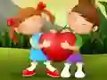 Игра Valentines Bubble Wheel онлайн