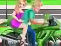 Игра Anna Bike Accident Love онлайн