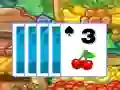 Игра Tri-Fruit Solitaire! онлайн