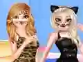 Игра Princess Animal Style Fashion Party онлайн