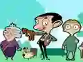 Игра Mr Bean Matching Pairs онлайн