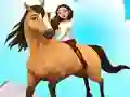 Игра Horse Run 3D онлайн