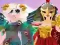 Игра Princesses Dazzling Goddesses онлайн