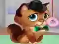Игра Kitty Playground Deco онлайн