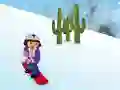 Игра Dora Snow skates онлайн