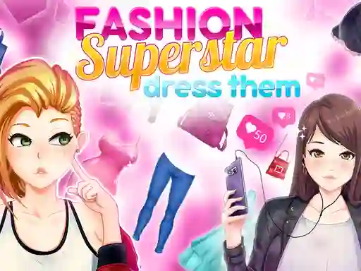 Игра Fashion Superstar Dress Them онлайн