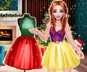 Игра Annie Winter Dress онлайн