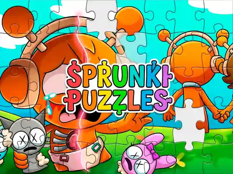 Игра Sprunki Puzzles онлайн