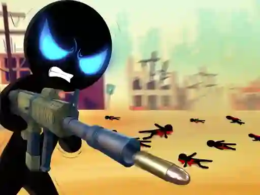 Игра Stickman Armed Assassin: Going Down онлайн