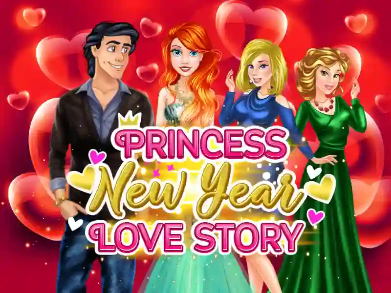 Игра Princess New Year Love Story онлайн