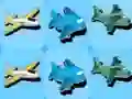 Игра Big Fast Airplanes Match 3 онлайн