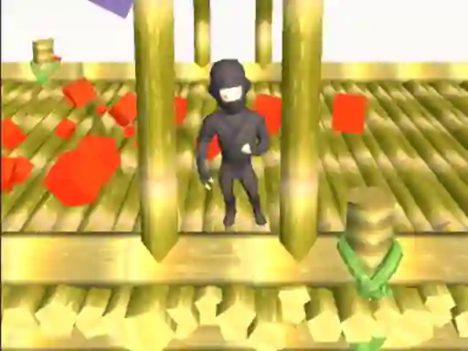 Игра Ninja Runs 3d онлайн