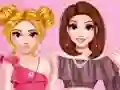 Игра Trendy Ruffle Crop Top Dress Up онлайн