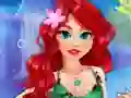 Игра Mermaid Underwater Sand Castle Deco онлайн