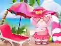Игра Hello Kitty Beach Fun онлайн