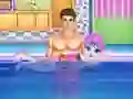 Игра Baby Taylor Learn Swimming онлайн