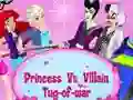 Игра Princess Vs. Villains Tug-of-war онлайн