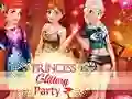 Игра Princesses Glittery Party онлайн