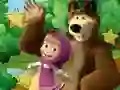 Игра Little Girl And The Bear Hidden Stars онлайн