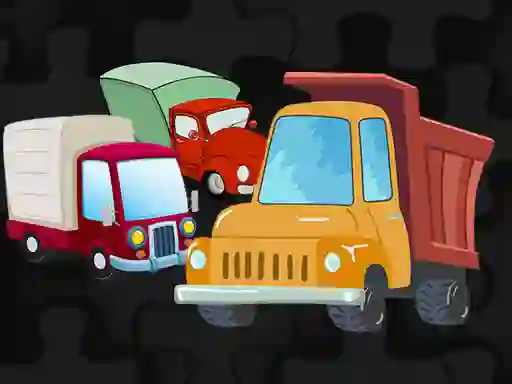 Игра Cartoon Truck Jigsaw онлайн