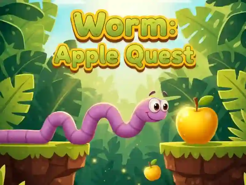 Игра Worm:  Apple Quest онлайн