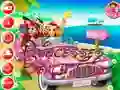 Игра Princesses Beach Trip онлайн