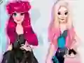 Игра Princess Iceskates Winter Dress Up онлайн