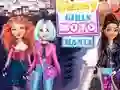 Игра Princesses Moto Mania онлайн