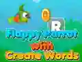 Игра Flappy Parrot with Create Words онлайн
