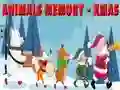 Игра Animals Memory - Xmas онлайн