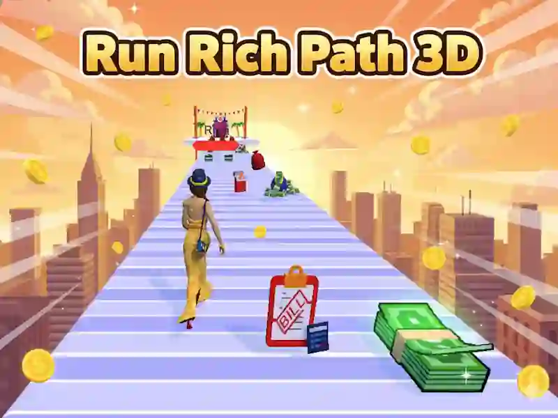 Игра Run Rich Path 3D онлайн