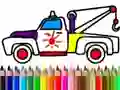 Игра Back To School: Truck Coloring Book онлайн