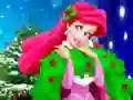 Игра Ariel The Little Mermaid Christmas Dres Up онлайн