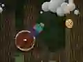 Игра Minecraft Rotate And Fly Challenge онлайн