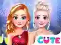 Игра Frozen Princess New years Eve онлайн